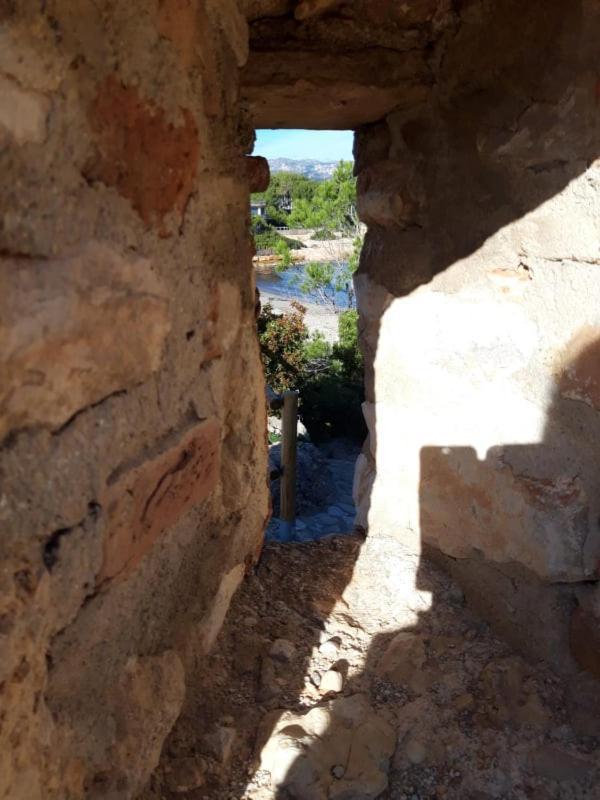 Villa Voor 8 Personen Met Zwembad Calafat Esterno foto